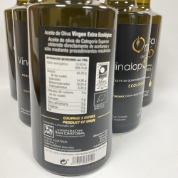 Aceite Ecológico de Oliva Virgen Extra, Oro del Vinalopó 500 ml