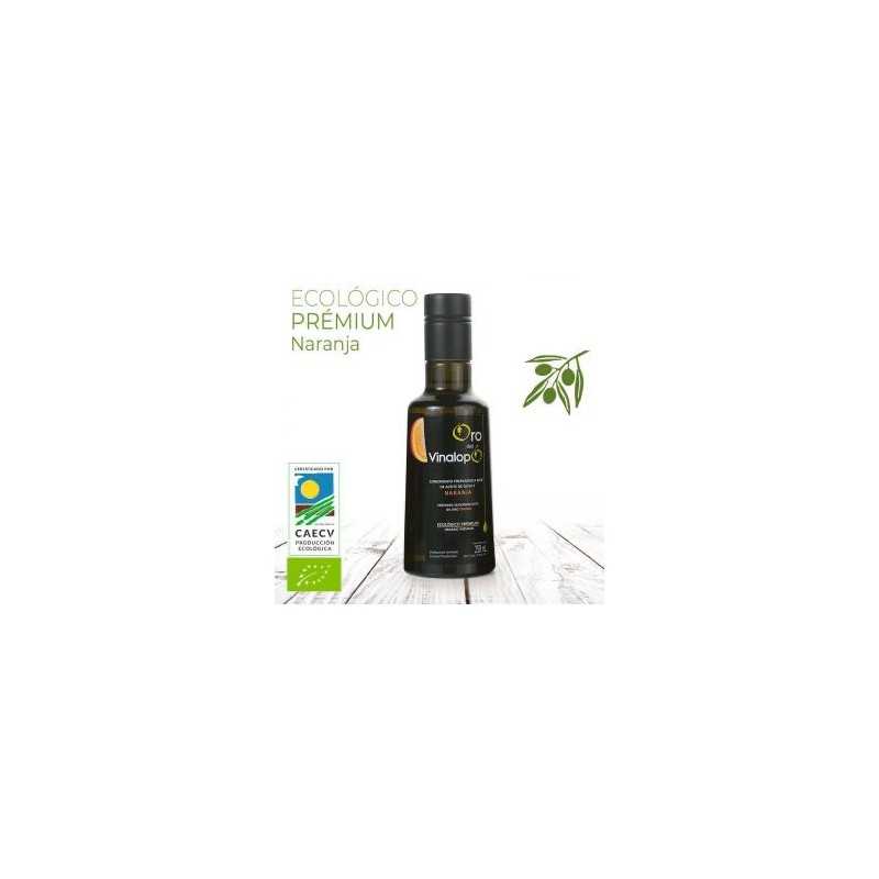 Aceite Ecológico de Oliva Virgen con Naranja 250 ml