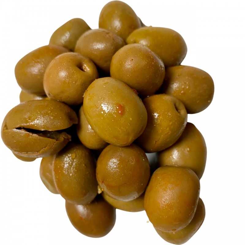 Aceituna Verdial Partida Con Especias