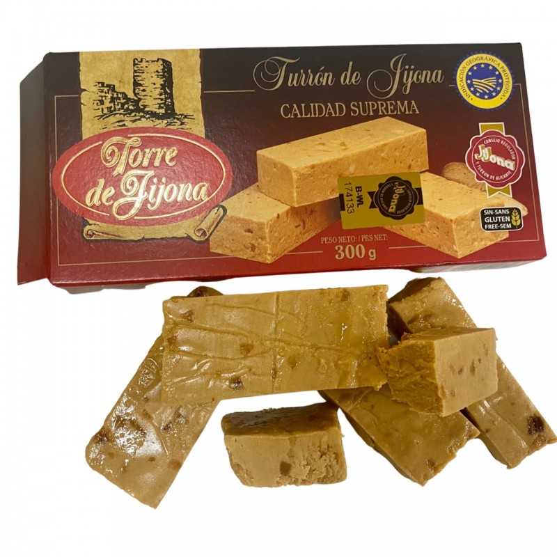 Turrón de Jijona 300 g (torre de jijona)