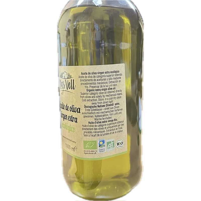 Aceite de Oliva Virgen Extra ecológico, de España 1 L.