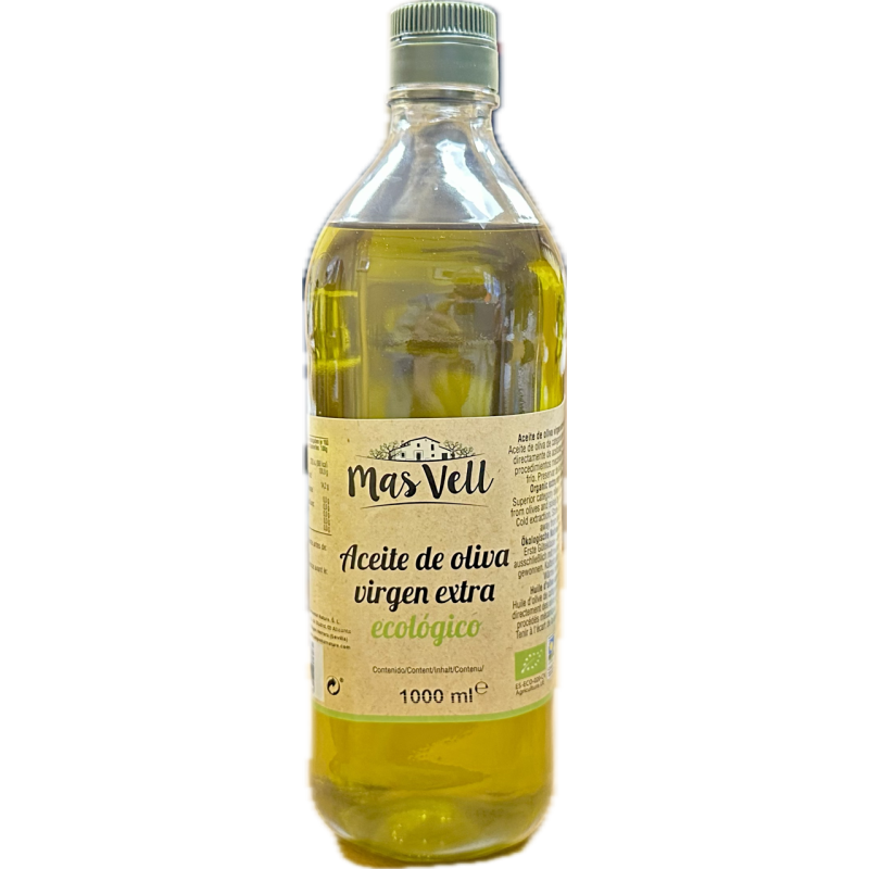 Aceite de Oliva Virgen Extra ecológico, de España 1 L.